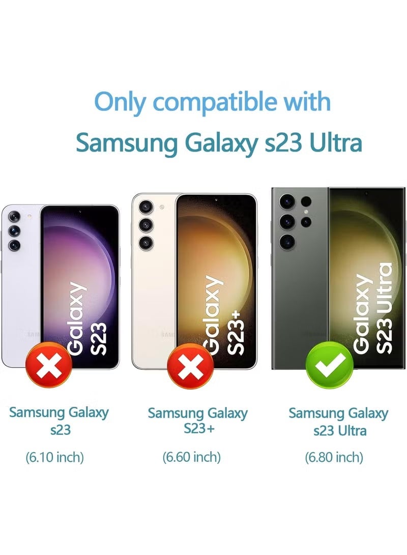 PROMASS Transparent Clear Case for Samsung Galaxy S23 Ultra – Shockproof TPU Bumper, Anti-Yellow, Slim Protective Cover - Image 4