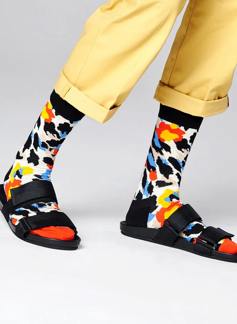 Happy Socks LEOPARD SOCK Multicolour