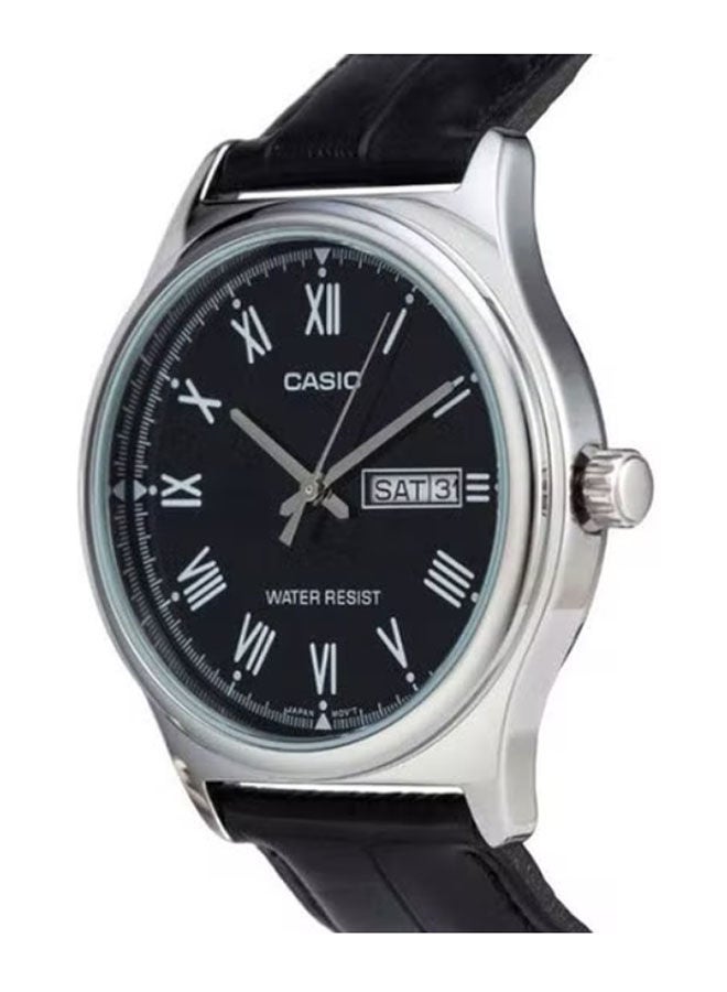 CASIO Leather Analog Watch MTP-V006L-1BUDF - Image 2