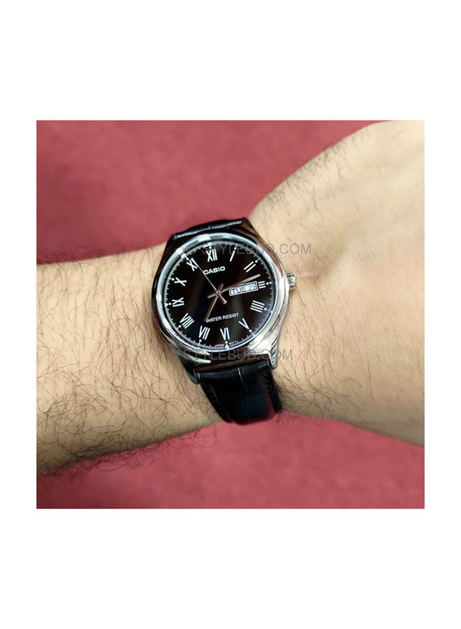 CASIO Leather Analog Watch MTP-V006L-1BUDF - Image 4