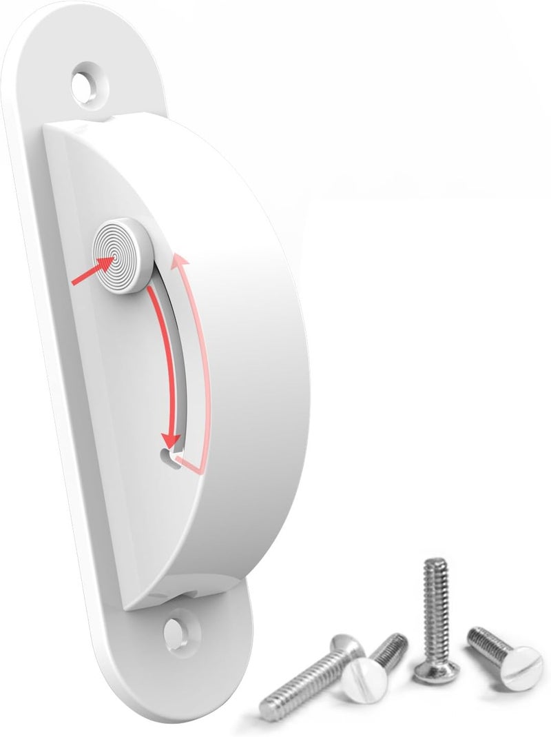 ILIVABLE Light Switch Guard, Childproof Fully Enclosed Light Switch Covers Protects Your Lights or Circuits from being Accidentally Turned On or Off by Children and Adults (White, 2 Pack) - Image 1