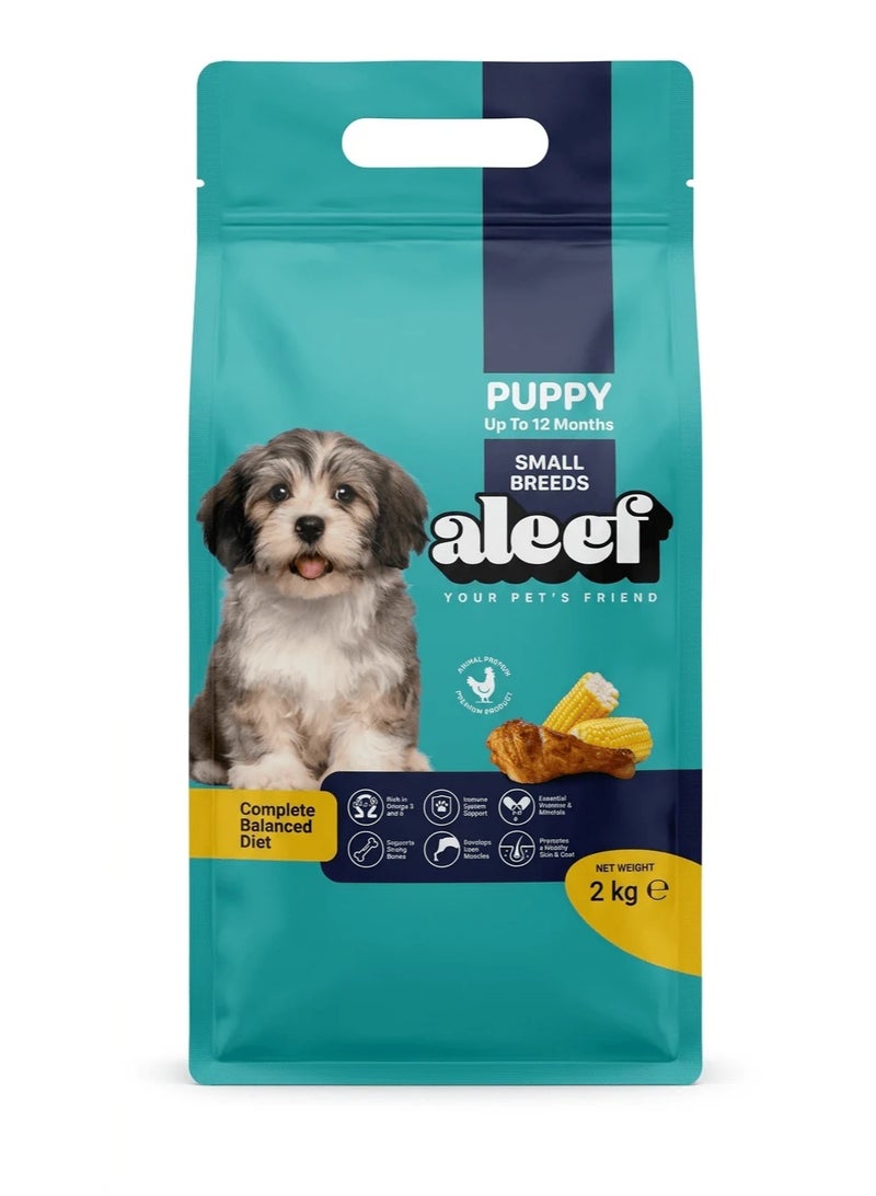 dry food small breed for puppy dog 2k