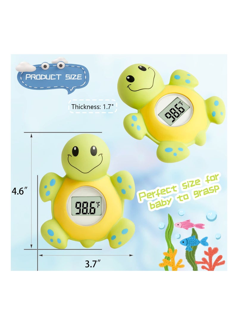 SOLARAE Baby Bath Thermometer with Automatic Water Induction Switch, Floating Bath Toy for Infants, Smart Accurate Temperature Monitor with LED Display and Safety Warning for Safe Bathing. - Image 4