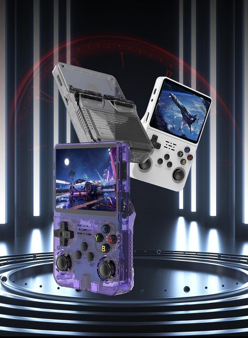 BlueFire R36S Retro Handheld Gaming Console 64GB – 30,000+ Preloaded Games, 3.5-inch IPS HD Screen, Linux Dual System, 3500mAh Battery, Portable Retro Game Console for Kids & Adults - Image 2