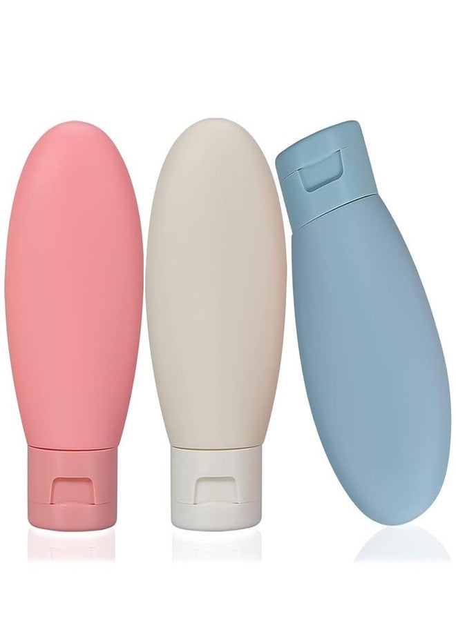 PARVY Travel Accessories | Travel Bottles | Small Bottles for Travel | Travel Bottles for Shampoo and Lotion,Professional Portable sub-Bottling for Travel(3 PCS) - Image 1