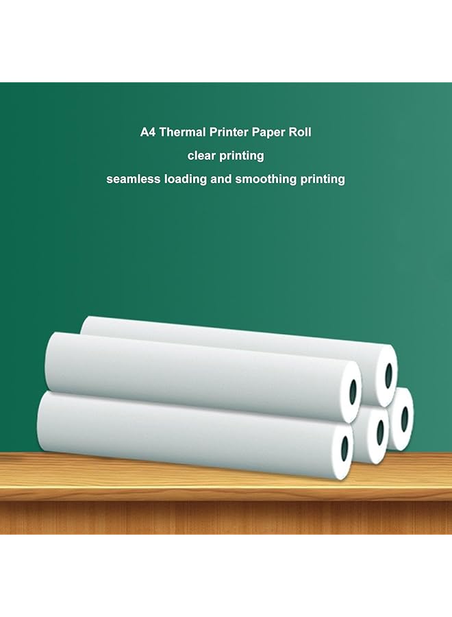 Sorandy A4 Thermal Paper Multipurpose Thermal Printer Paper 210Mm 8.27Width 8M Long Φ1.18 Paper Replacement For Portable A4 Thermal Printer - Image 5