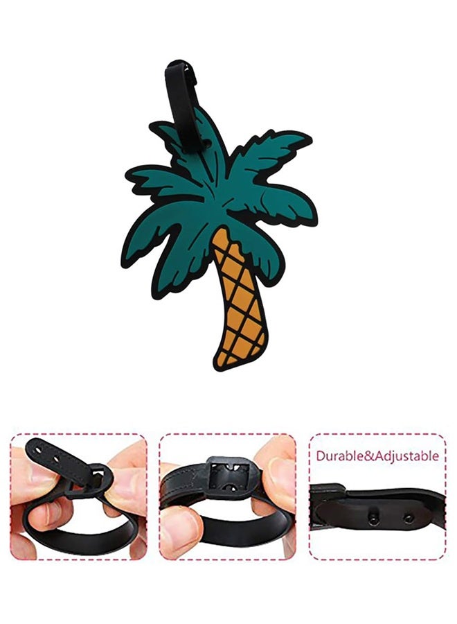 Sweet Life Cute Luggage Tags for Women Men, Summer Beach Bag Tags Unique Travel Baggage Tags Suitcase Identifier Labels, Set of 5 - Image 5