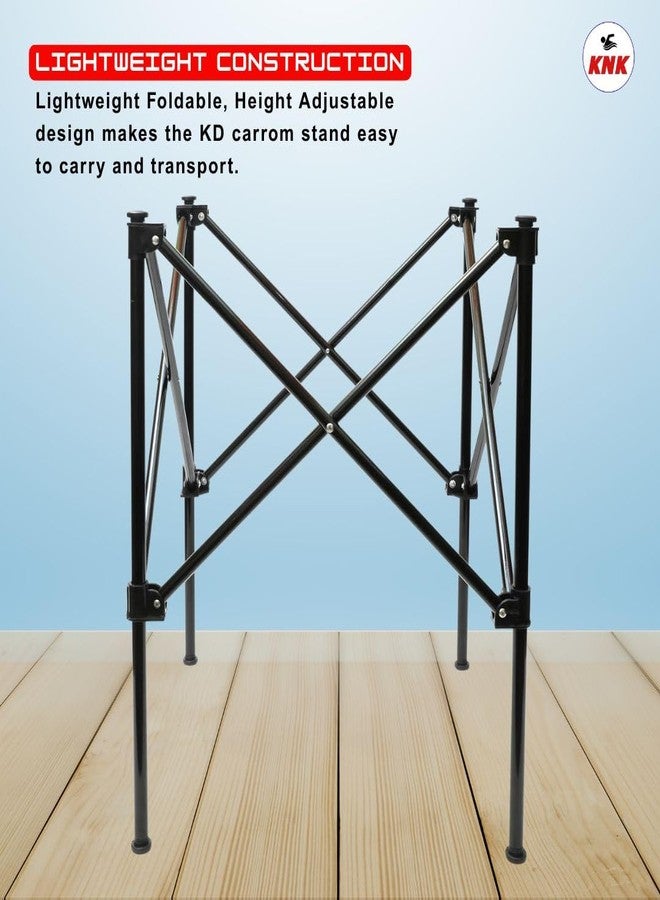 KNK Carrom Board Stand - Foldable, Height Adjustable, Professional Quality - Image 4