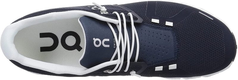 On Men's Cloud 5 Sneakers, Midnight/White, 13 - Image 5