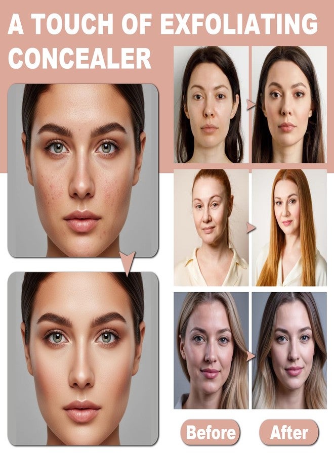 عبوتان من كريم أساس 4 في 1 متغير اللون، كريم أساس للبشرة الناضجة، مقاوم للماء - Image 4