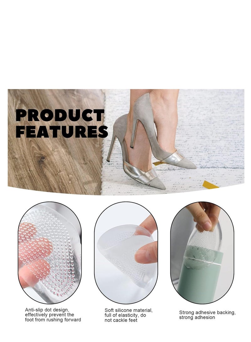 زوج واحد من وسادة الجل لمقدمة القدم ونعال القدم والعناية بها وتخفيف الآلام - لون عشوائي - Image 4