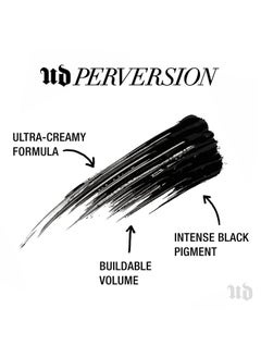 Urban Decay Mini Perversion Volumizing Mascara Mini Size Black 0.13 Oz / 3.8 G  - Image 5