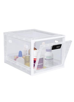 MOCOM Premium Clear Locking Box, Secure Storage Solution for Medicines, Snacks, Electronics & More! Stackable, Easy Access, BPA-Free, 4.7 Gallon Capacity, Breathable Design  - Image 1