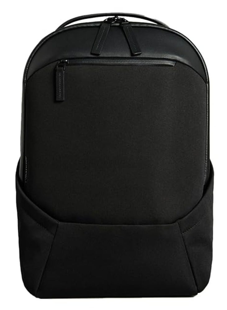 Troubadour Apex Compact Backpack 3.0 Premium Versatile Backpack Made of Lightweight, Waterproof Great for Travel, Work, the Gym, Sports, Black  - Image 1