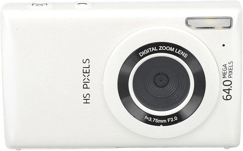 Digital Camera 4K 64MP 18X Zoom MP3 Player 2.8 Inch Screen Compact Lightweight White - Image 5