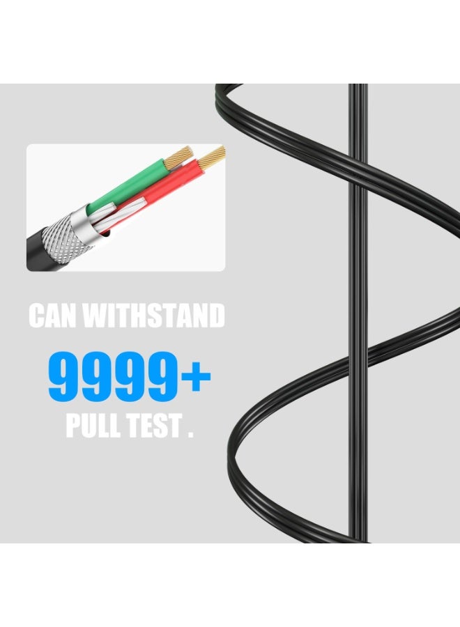 BEST ONE RCA Stereo Audio Video Cable 1.5M, 3 RCA Male to Male AV Cable with 24K Gold-Plated Connectors, Composite Audio Video Cord Compatible with TV, DVD Player, Home Theater, Stereo System, Amplifier, Projector & Gaming Console - Image 3