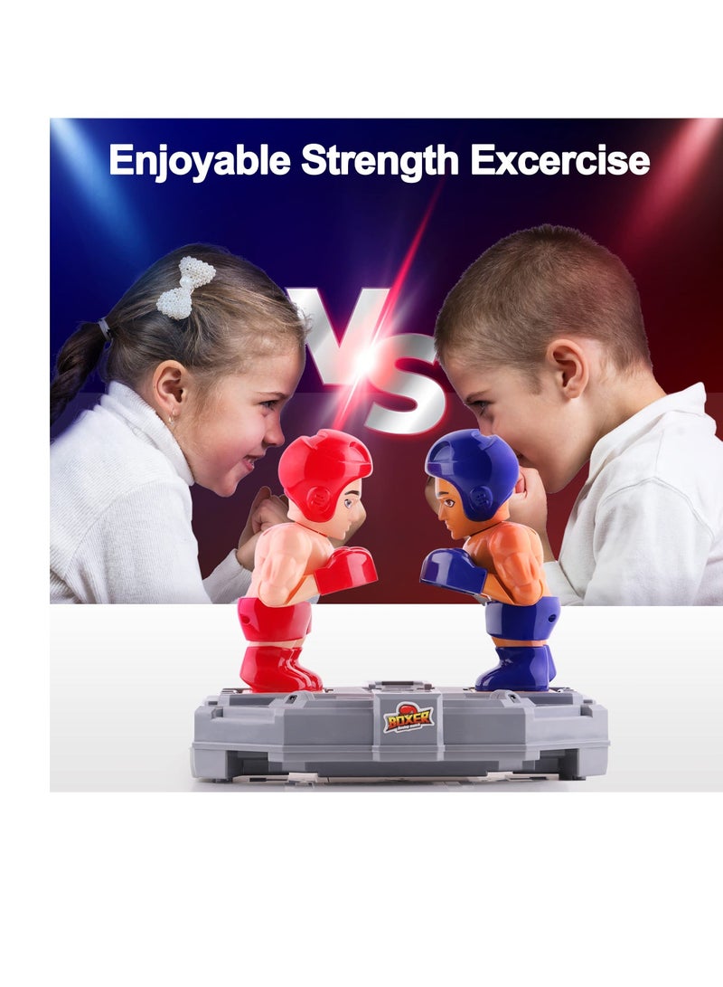 Electronic Boxing Toys, RC Fighting Robots, Kid Board Games, Wrestling Battle Bots, Interactive Punching Boxer, Indoor Sports Playset, Cool Birthday Gift 3-12 Year Old Boy Teen  - Image 5