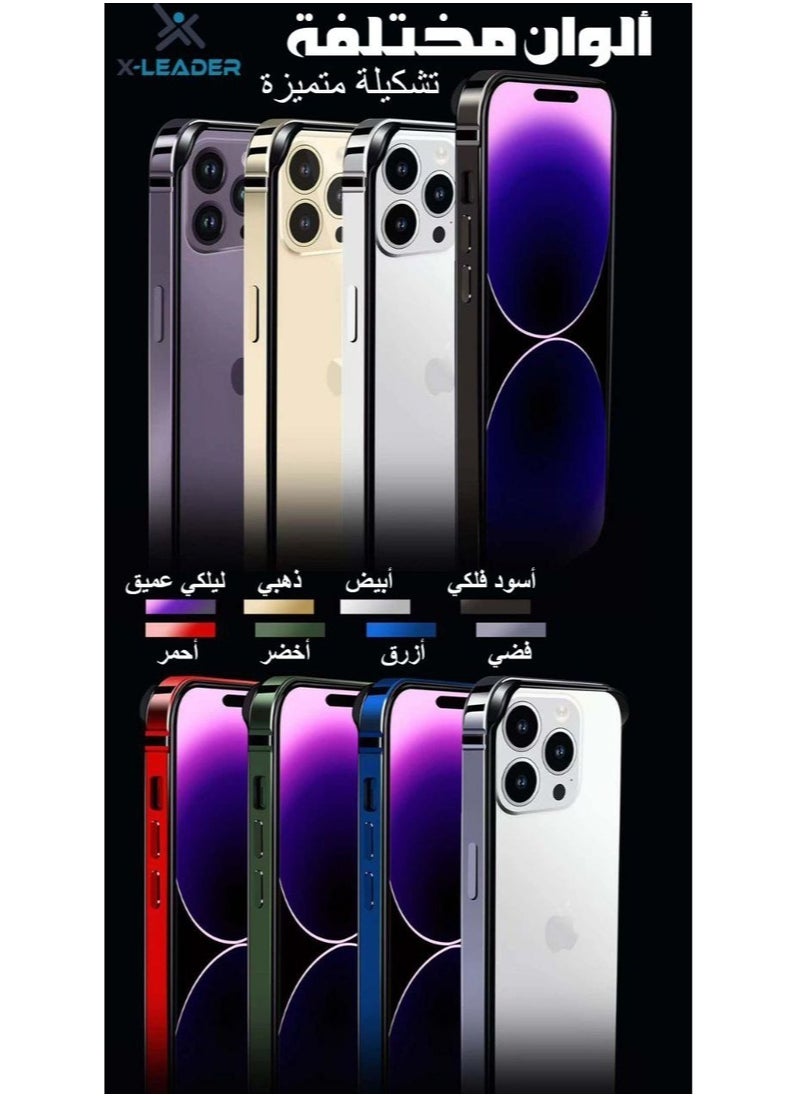 اكس ليدر - اطار وعدسة للحماية الفائقة ايفون 15 بلس اناقة للهاتف 2 في 1 - Image 1