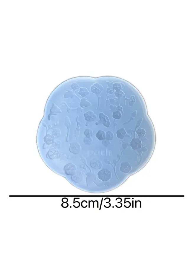 Silicone Mold With Intricate Floral Design For Jewelry Making Resin Art Supplies - Image 4