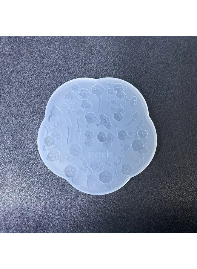 Silicone Mold With Intricate Floral Design For Jewelry Making Resin Art Supplies - Image 2