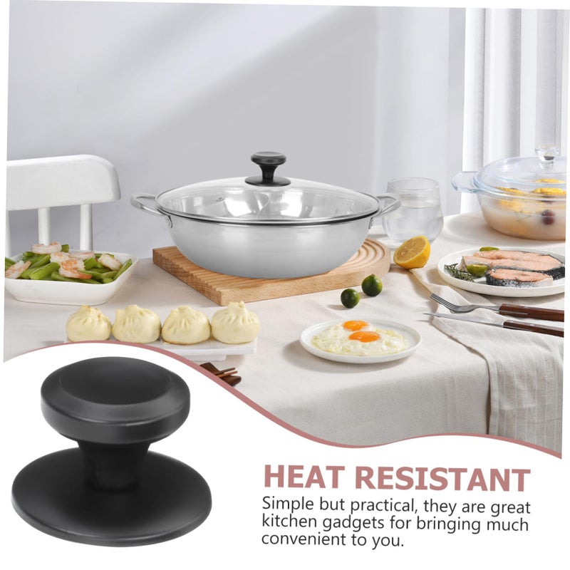 4pcs Stainless Steel Pot Lid Knobs Heat Resistant Handles for Casserole Cookware - Image 3