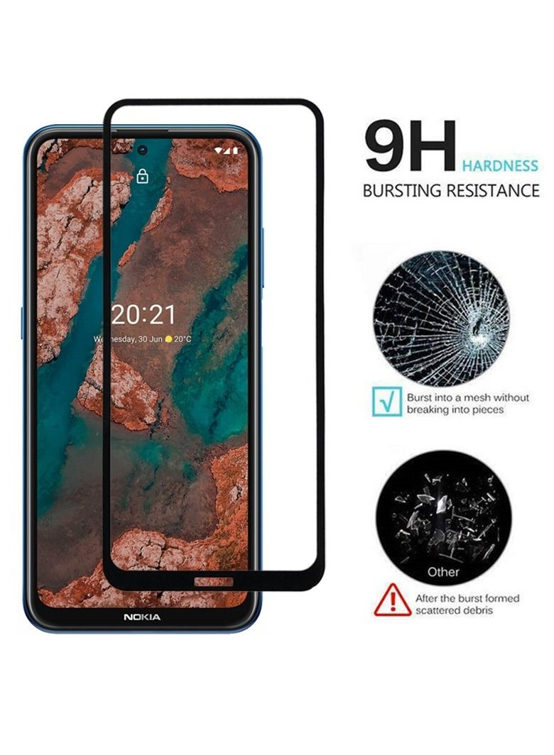 CATANES 2Pack for Nokia X10 / X20 Screen Protector Tempered Glass 9H Hardness Anti-Fingerprint Bubble-Free Easy Installation (6.67 inch) - Image 3