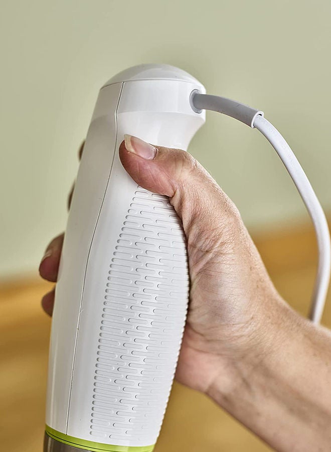 KENWOOD Hand Blender, 0.5L Chopper, 0.5L Beaker, Turbo Function, Whisk, Triblade Technology, HDP104WG White - Image 4