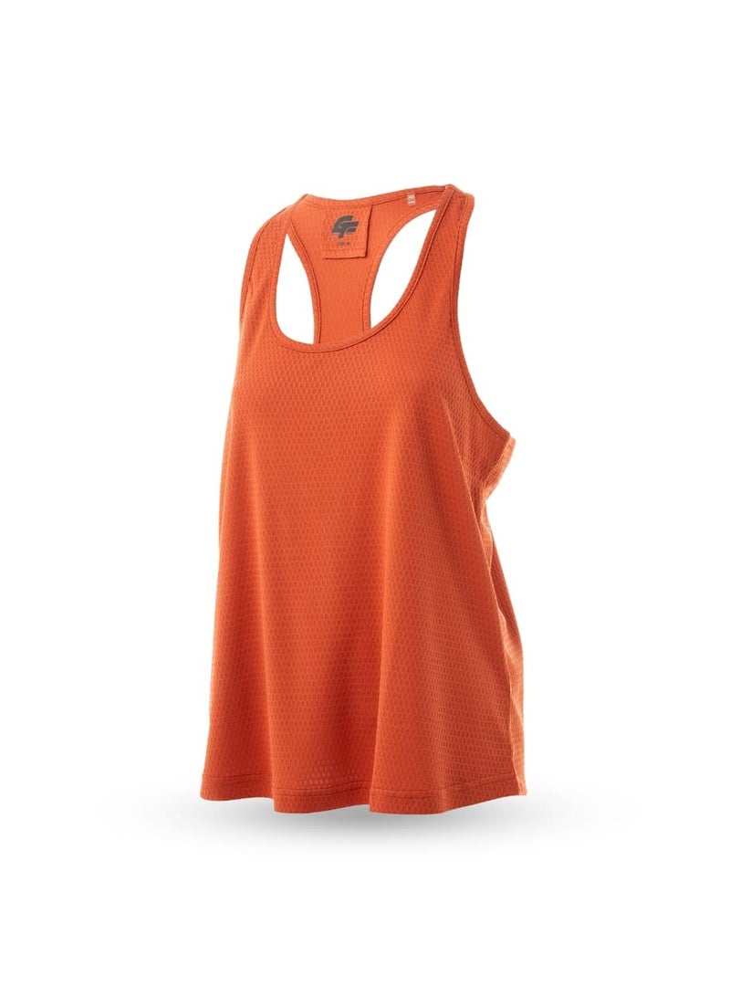 گریوِٹی فورس قميص بدون أكمام نسائي من جرافيتي فورس – قطن برقبة دائرية، مسامي وسريع الجفاف، مثالي للتمارين الرياضية والجيم والملابس الصيفية اليومية والملابس الرياضية - Image 2