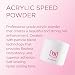 Young Nails Acrylic Speed Powder - Self-Leveling Acrylic Nail Powder, Clear Nude Pink White Acrylic Powder for Nail Extenstion, Professional Grade, Superior Adhesion, Color - Pink, 45g - Image 3