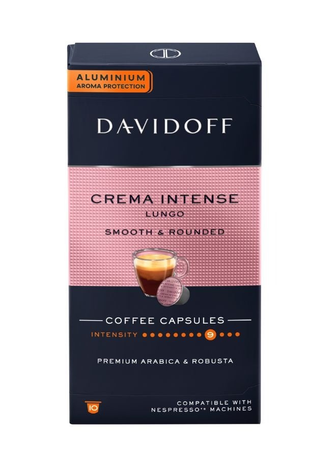 Davidoff Creama Intense Coffee Capsules 10 Capsules (55g) - Image 1