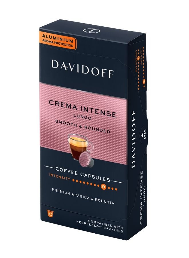 Davidoff Creama Intense Coffee Capsules 10 Capsules (55g) - Image 3