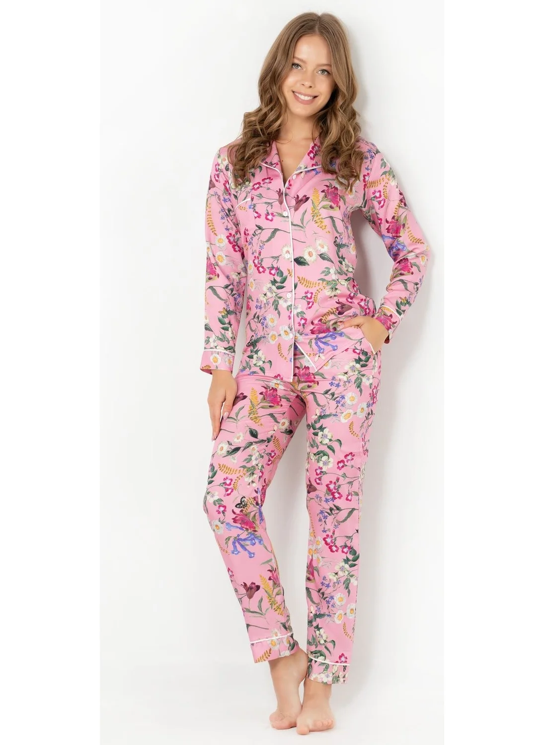 DoReMi Rosy Long Sleeve Women's Pajama Set