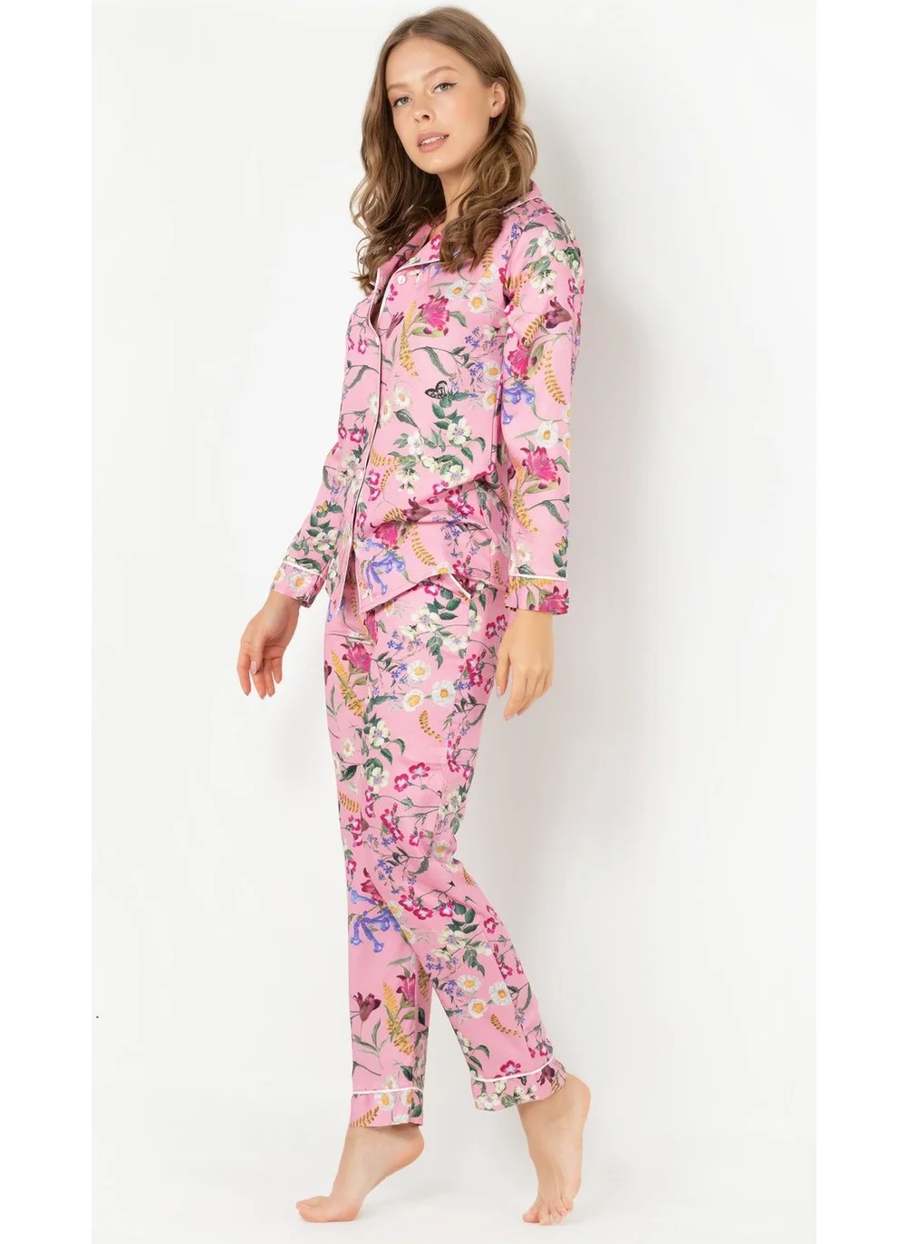 DoReMi Rosy Long Sleeve Women's Pajama Set