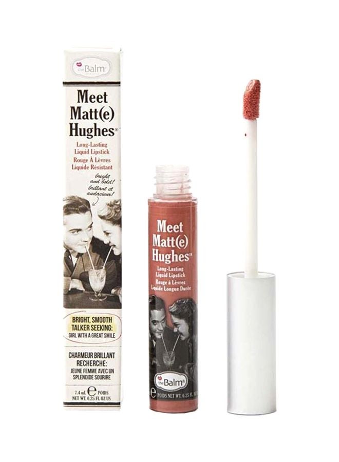 theBalm Meet Matte Hughes Liquid Lipstick Doting - Image 3