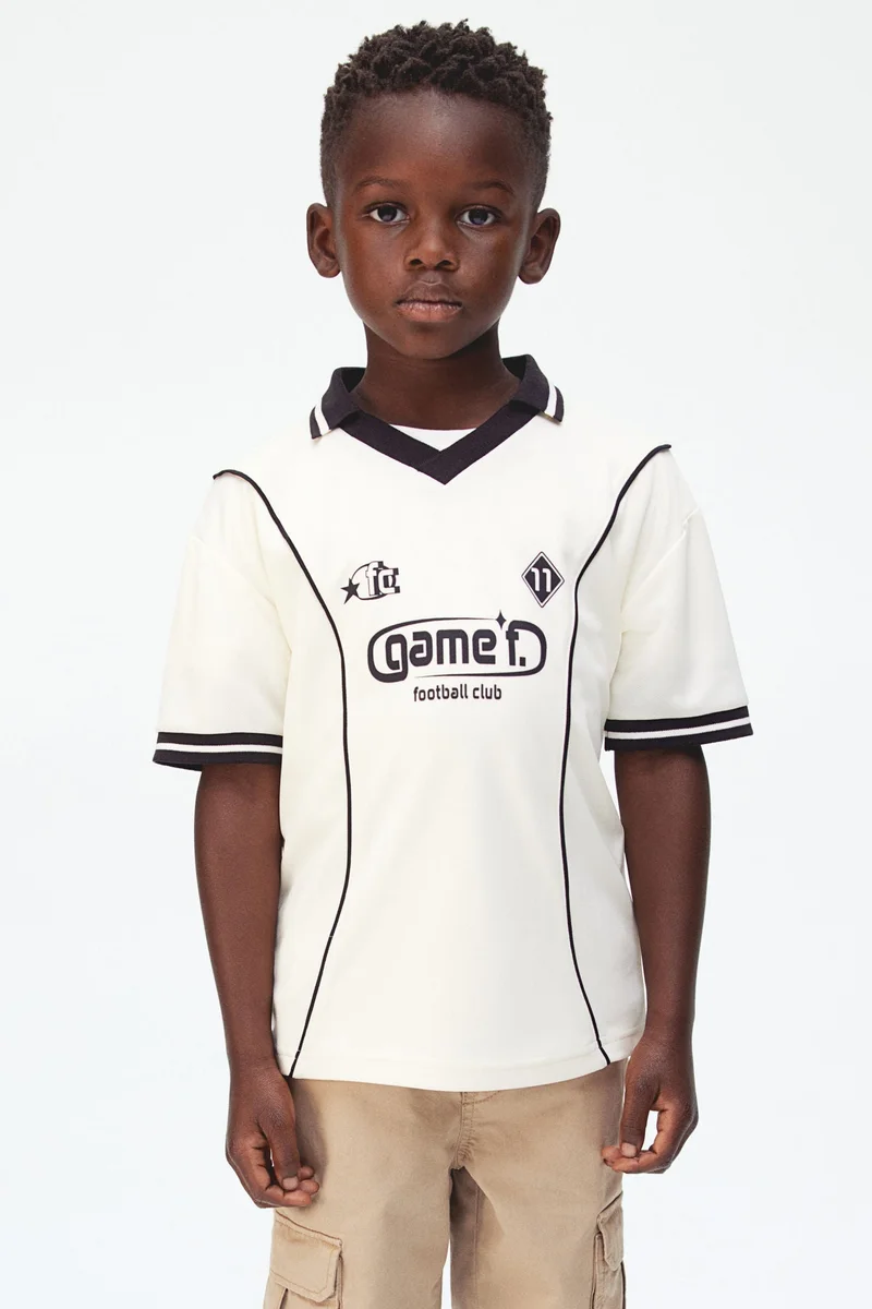 H&M Collared Football Shirt