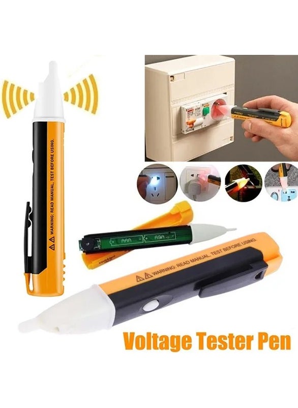Rekotools -90-1000V Voltage Tester Electrical Indicator Non-Contact Voltage Tester Ac Output Detector Tester Pen with LED Light  - Image 1