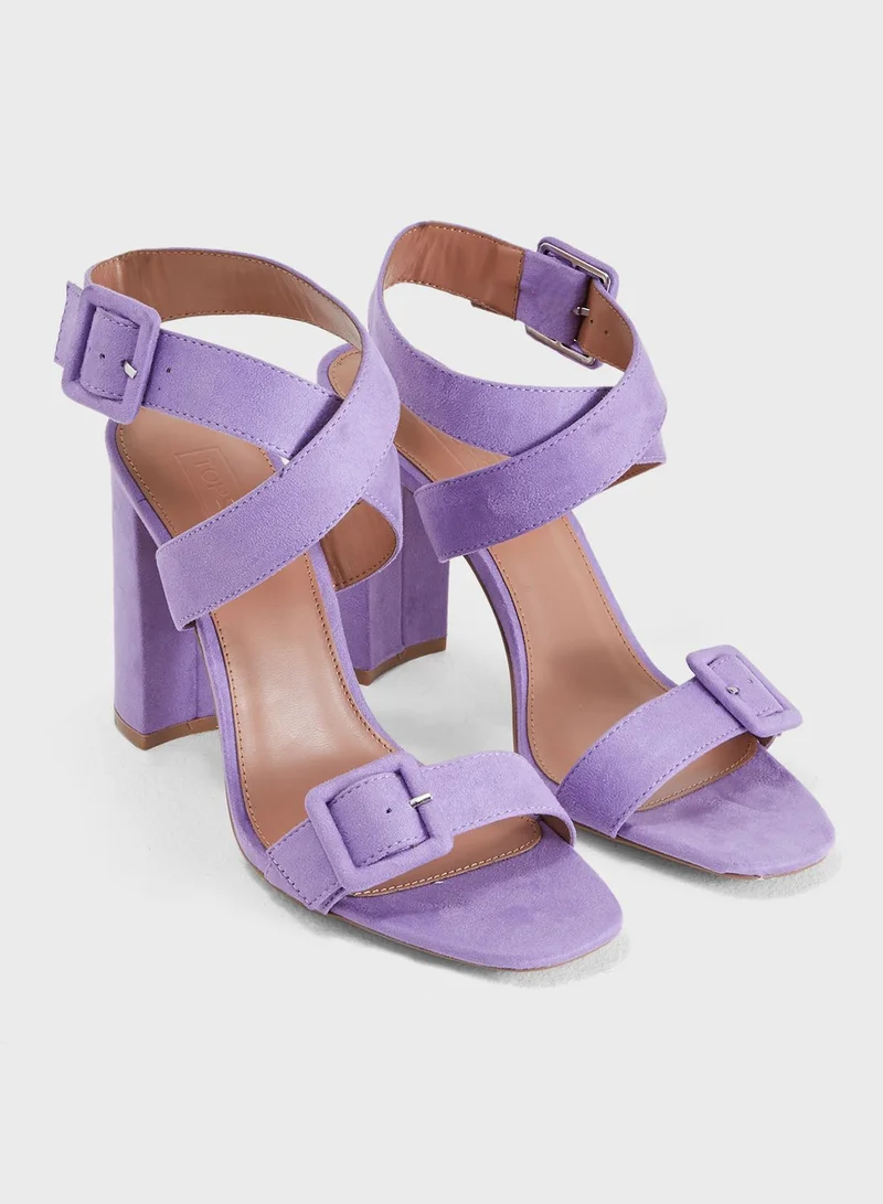 TOPSHOP Sazzle Two Part Sandals