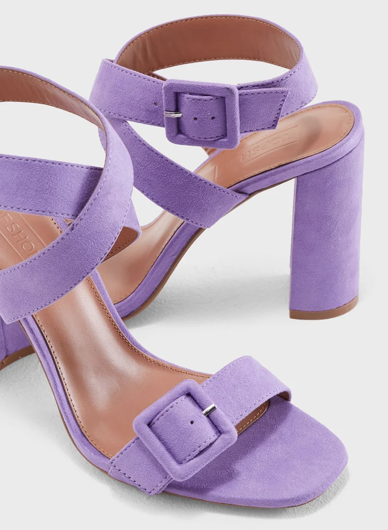 TOPSHOP Sazzle Two Part Sandals