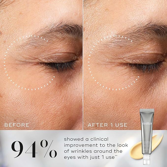 Medik8 كريم العين ميديك8 كريستال ريتينال سيراميد 3 لمكافحة الشيخوخة والتجاعيد، كريم رفع سلس للعين 003، قوة ريتينال 11x أسرع من الريتينول للمستخدمين الجدد لفيتامين A 15 مل - Image 2
