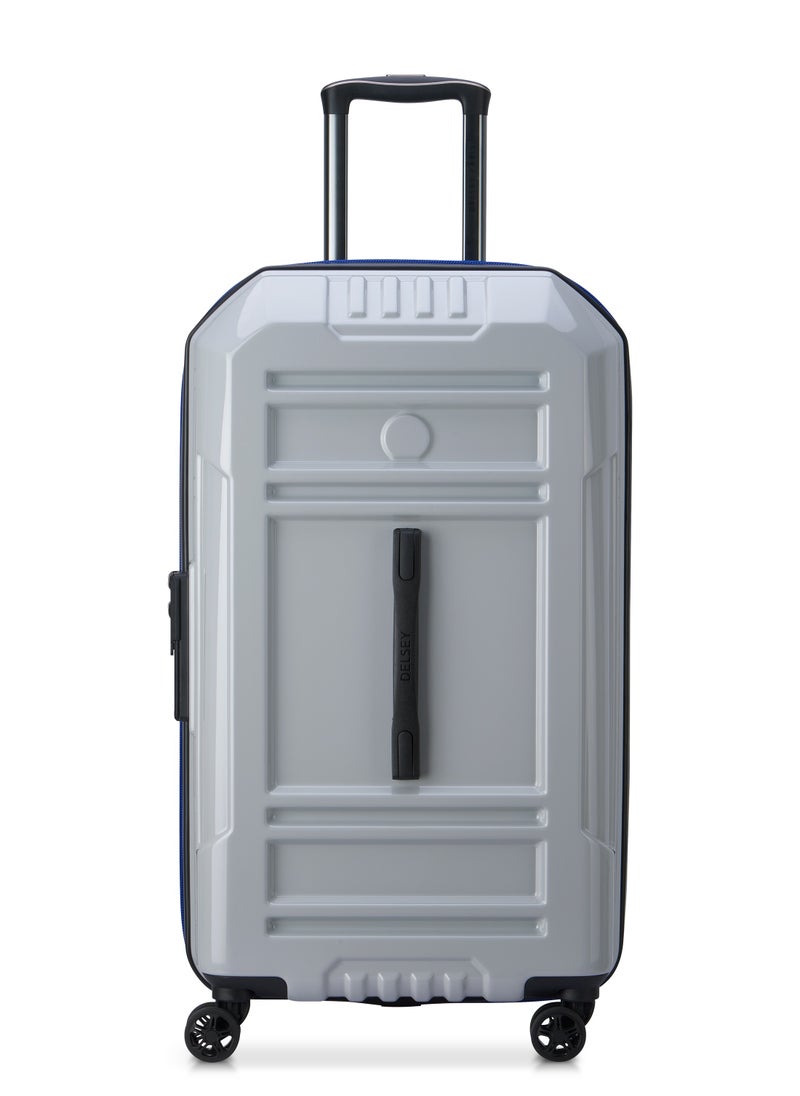 DELSEY Paris Rempart 73cm Hardcase Expandable 4 Double Wheel Flex Check-In  Luggage Trolley Case  Trunk Storm Grey  Glossy - 218181821  - Image 1