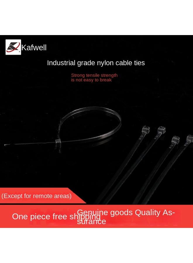 Bluejw Kafweir Tie With Black Self-locking Nylon Tie Line Tie Line Tie Line With High Temperature Resistant Loose White  - Image 5