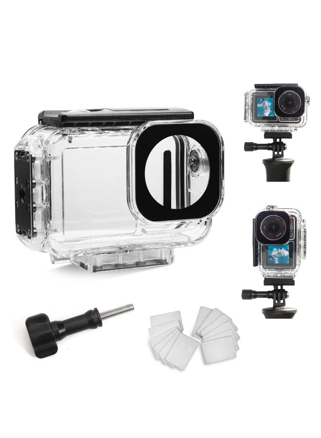 196FT/60M Underwater Waterproof Case with Magnetic Quick Release Interface for DJI Osmo Action 5 Pro Action 4 3 Camera Protective Cover Invisible Diving Action Shell Accessory - Image 1