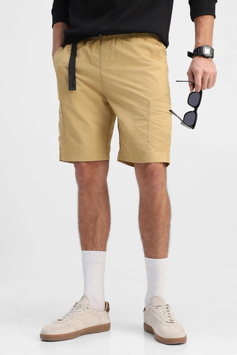 SNITCH Regular Fit 100% Nylon Shorts