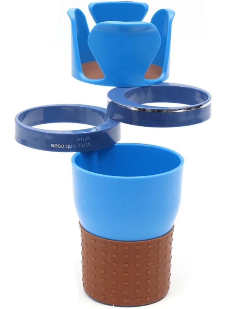 Raxoom 5 in 1 Car Cup Holder, Expander Adjustable Cup Holder Phone Mount Universal Insert Sundry Storage for Snack - Image 2