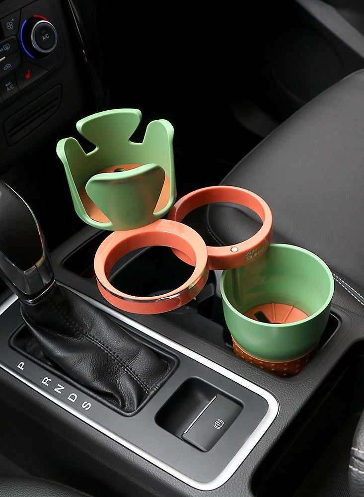 Raxoom 5 in 1 Car Cup Holder, Expander Adjustable Cup Holder Phone Mount Universal Insert Sundry Storage for Snack - Image 4