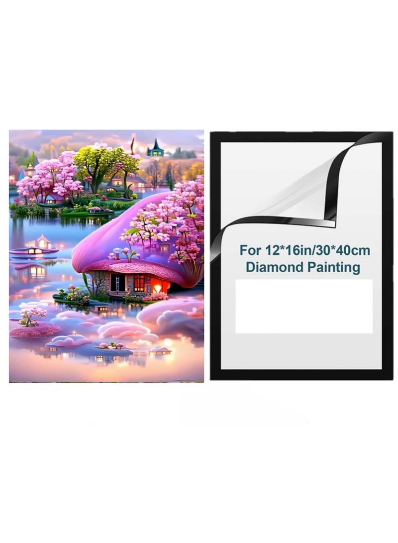 5D Dream Flower Combination Diamond Painting DIY Full Diamond Series Bedroom Decoration Painting - Image 1