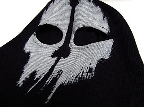 SzBlaZe Unisex Ghost Print Stocking Balaclava Mask Good For War Game Halloween Cosplay (Print 1) - Image 5