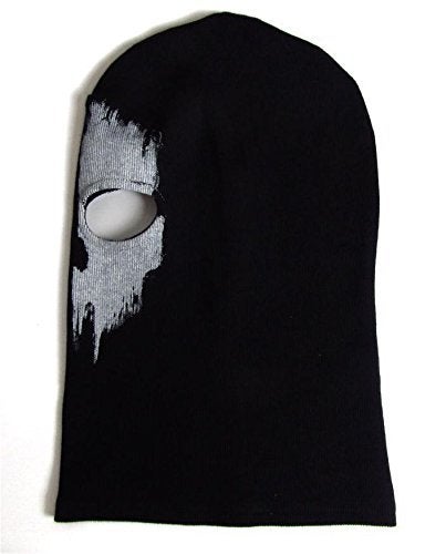 SzBlaZe Unisex Ghost Print Stocking Balaclava Mask Good For War Game Halloween Cosplay (Print 1) - Image 2