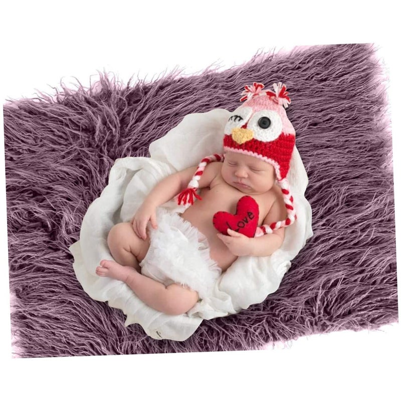 Soft Newborn Photography Blanket Background Mat Comfortable Skin Friendly Photo Props - Image 4