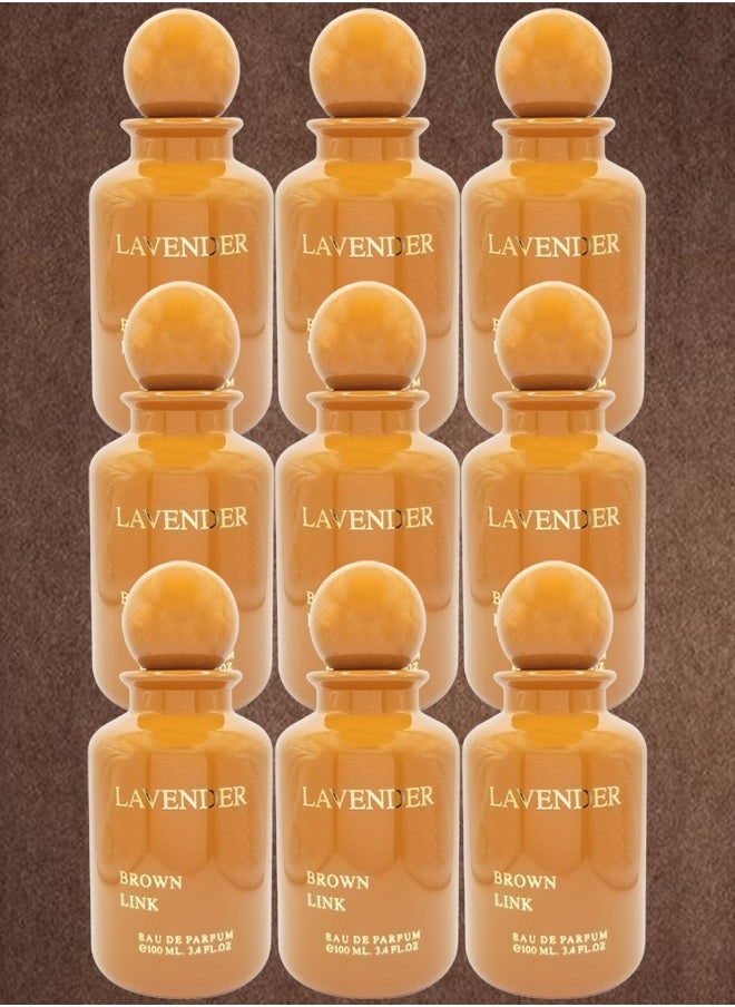 لافندر 9 قطع عطر لافندر براون لينك 100 مل  - Image 1